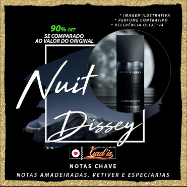Perfume Similar Gadis 491 Inspirado em Nuit DIssey Contratipo